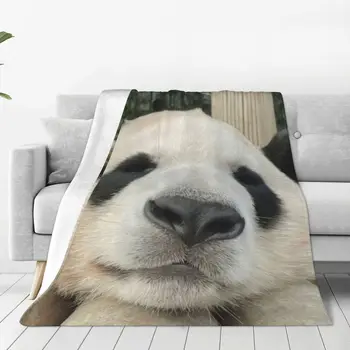 Одеяло для животных Fubao Panda Fu Bao, супер теплые гипоаллергенные пледы для постельного белья и путешествий