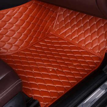 Изготовленный на заказ Кожаный автомобильный коврик 100％ для Mini Cooper Cooper S Countryman Clubman, Автоаксессуары для стайлинга автомобилей