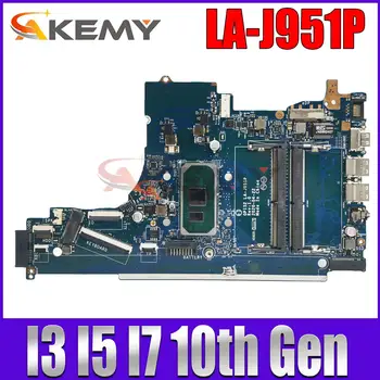 Материнская плата M17755-001 M17755-601 для ноутбука HP 15-DA 250 G7 Материнская плата GPI52 LA-J951P с процессором i3 i5 i7-10th поколения DDR4 Протестирована