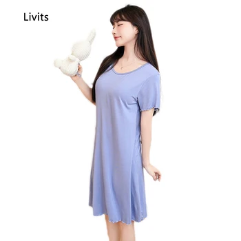 Женское платье-футболка с бюстгальтером, мини-платья с оборками, короткий рукав, сексуальное повседневное Корейское платье SA1483