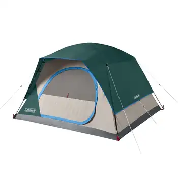 4-местная палатка Coleman Skydome Camping, Evergreen