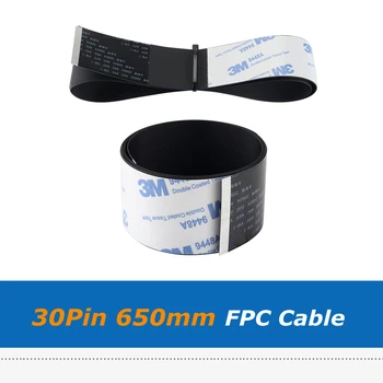 1 шт. Адаптер для печатной платы Sidewinder X1 длиной 30 контактов 650 мм, кабель FFC Soft Line FPC для аксессуаров для 3D-принтера
