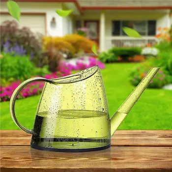 Лейка объемом 1/4 л, прозрачный чайник с длинным носиком, садовая лейка в скандинавском стиле Для полива комнатных и уличных растений.