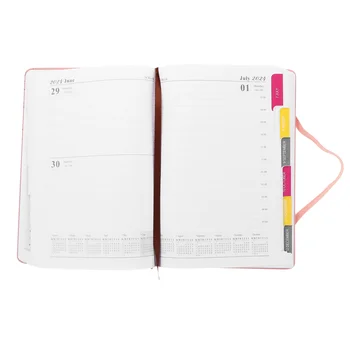 Бумажный ежедневник на 2024 год, деликатный планировщик, портативный блокнот для планирования, Портативный блокнот для планирования, ежегодный Деликатный