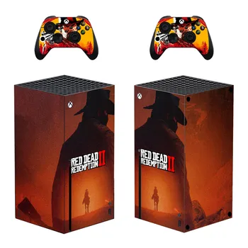 Виниловый скин-стикер Red Dead Redemption для консоли Xbox Series X и 2 скинов контроллеров