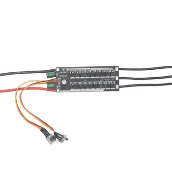 Плата бесщеточного привода BLDC трехфазного постоянного тока без холла с переключателем прямого и обратного хода, беспроводным потенциометром скорости 6-24 В
