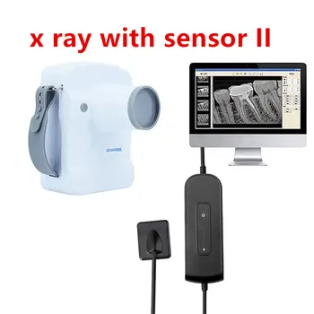 Портативный стоматологический рентгеновский аппарат с сенсорной клавишей низкого уровня излучения с датчиком интраоральной визуализации ECO Size2 RVG Xray