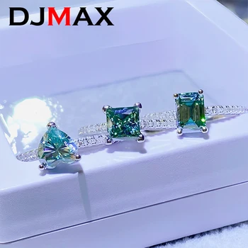 DJMAX Оригинальные Роскошные женские кольца с бриллиантами из стерлингового серебра 925 пробы, новые кольца с муассанитом редкой огранки 1-2 карата, бриллианты для женщин 2023 г.