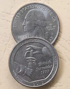 24 мм, 2015 National Park №: 20, 100% настоящая памятная монета, оригинальная коллекция