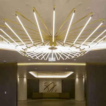 Изготовленный на заказ Креативный Домашний фейерверк, современный светодиодный потолочный подвесной светильник для гостиной, украшения спальни, люстра