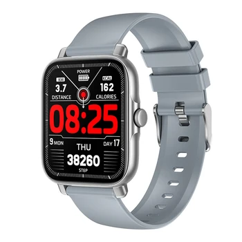 Смарт-часы для мужчин Android IOS Bluetooth Ответ на вызов Мониторинг сердечного ритма Фитнес-трекер Водонепроницаемые Смарт-часы 2023
