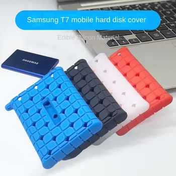 Защитный чехол для Samsung T7 Touch Mobile, твердотельный накопитель, чехол для жесткого диска T7, силиконовый чехол