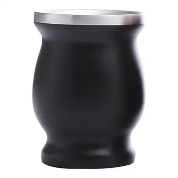 Изолированная бутылка Стильная чашка из нержавеющей стали в форме тыквы с вакуумной изоляцией для домашнего офиса использования на открытом воздухе Термокружка