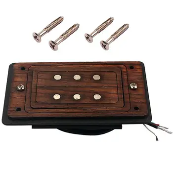 Предварительно подключенный звукосниматель с винтами для гитарных принадлежностей из 3 коробок