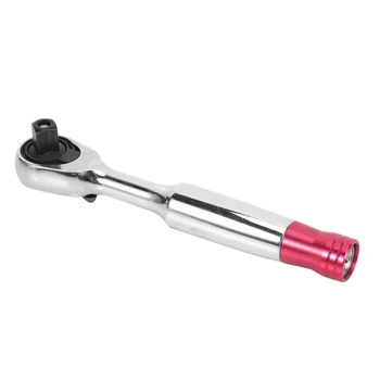 2X Мини-набор гаечных ключей с крутящим моментом 1/4 дюйма 100 мм, инструмент для ремонта автомобиля, велосипеда, Набор торцевых гаечных ключей для велосипеда
