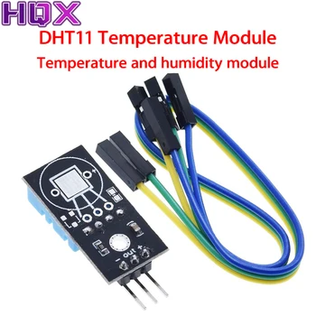 Новый модуль DHT11 с датчиком температуры и относительной влажности DHT11 с кабелем для arduino Diy Kit