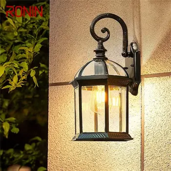 Уличные бра RONIN, настенные светильники, классические водонепроницаемые светодиодные светильники для украшения домашнего балкона