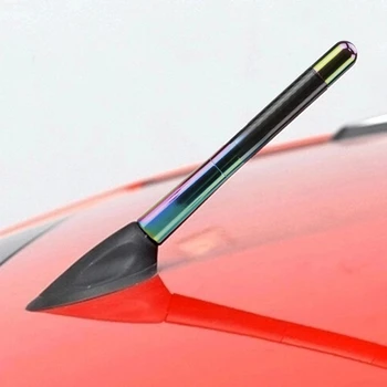 4-цветная автомобильная сигнальная автомобильная радиоантенна из углеродного волокна