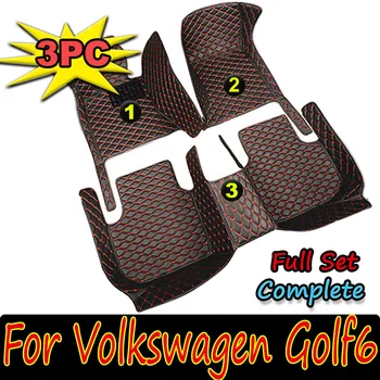 Автомобильный Коврик Для VW Volkswagen Golf6 Golf 6 Mk6 5K 2009 ~ 2013 Защита От грязи Коврик Для Пола Ковры Коврик Автомобильные Аксессуары Vento Variant