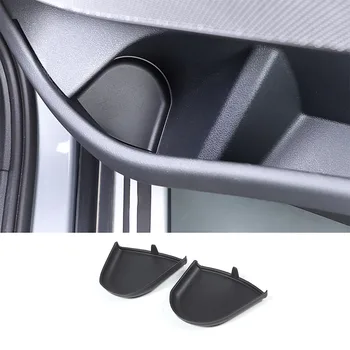 Для BMW X5 G05 2019 2020 2021 2022 2023 TPE Черная прокладка гнезда для стакана воды на задней двери автомобиля Аксессуары для интерьера автомобиля