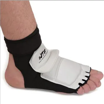 Носки для защиты взрослых и детей, защита ног для тхэквондо, Поддержка лодыжек, защитные перчатки для ног для кикбоксинга, одобренные WTF, Защищают