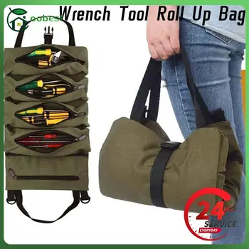 Многоцелевая сумка для рабочих инструментов, портативный гаечный ключ, органайзер, сумка для инструментов, сумка на молнии, водонепроницаемые аксессуары для хранения