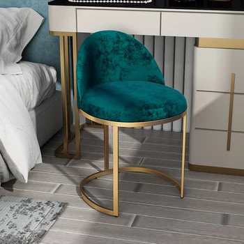 Легкая роскошь скандинавский современный минималистичный стул для макияжа в спальне туалетный столик табурет туалетный столик стул маникюрное кресло