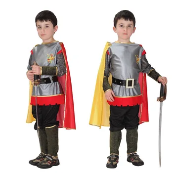 Детские костюмы Римского воина-солдата для мальчиков, Рождественский карнавал, Хэллоуин, маскарад, Фантазия, маскарадное платье, Детская одежда для косплея